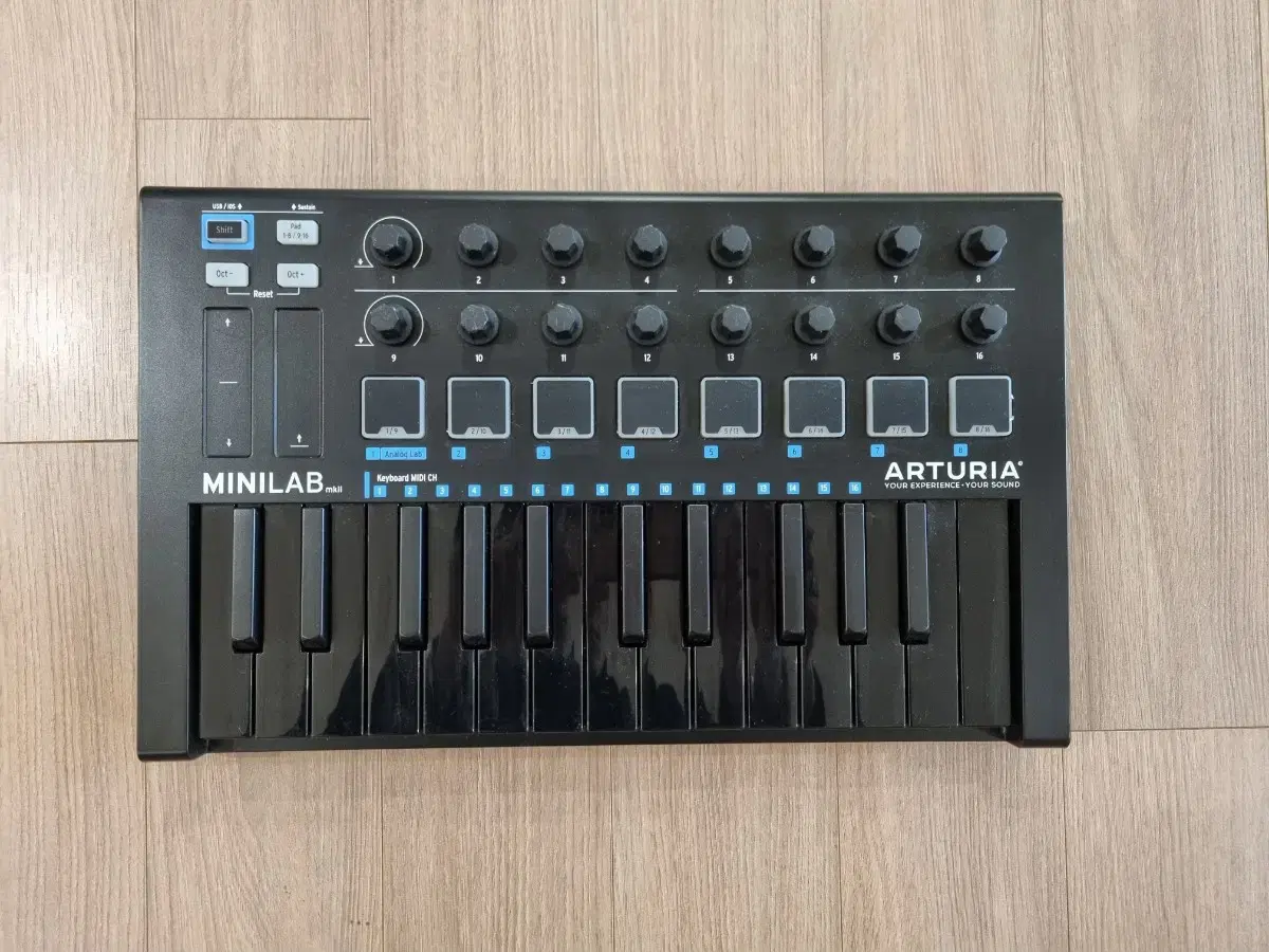 아투리아 미니랩 MK2 Arturia MINILAB mkll (블랙) 판